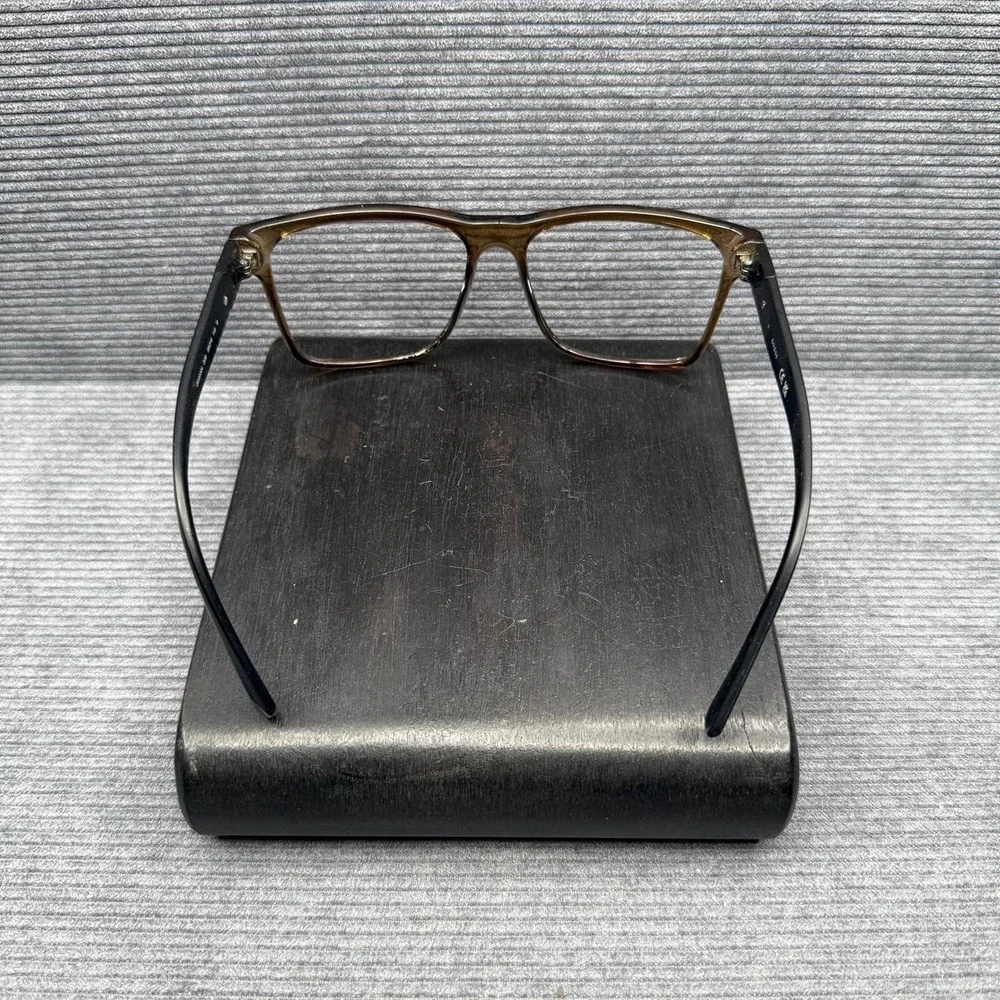 GUESS GU00004 20B Rectangular Eyeglasses Frames Brown Clear 58-16-145